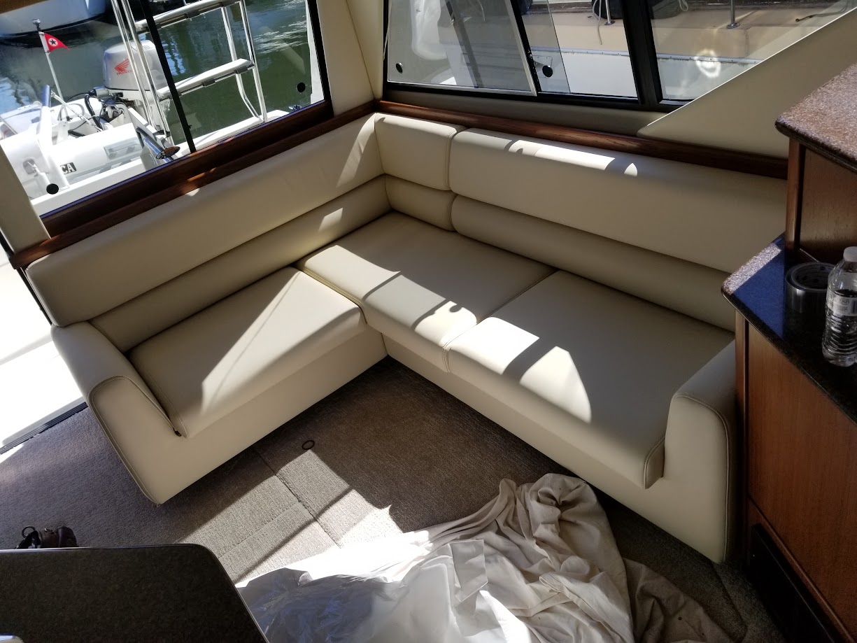  Boat Larger L Shaped Tan Couch