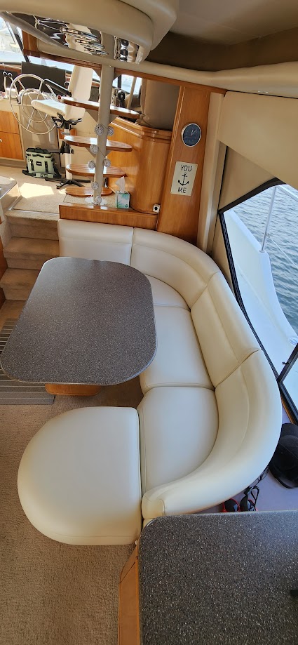 Boat Short U Shaped Cream Couch