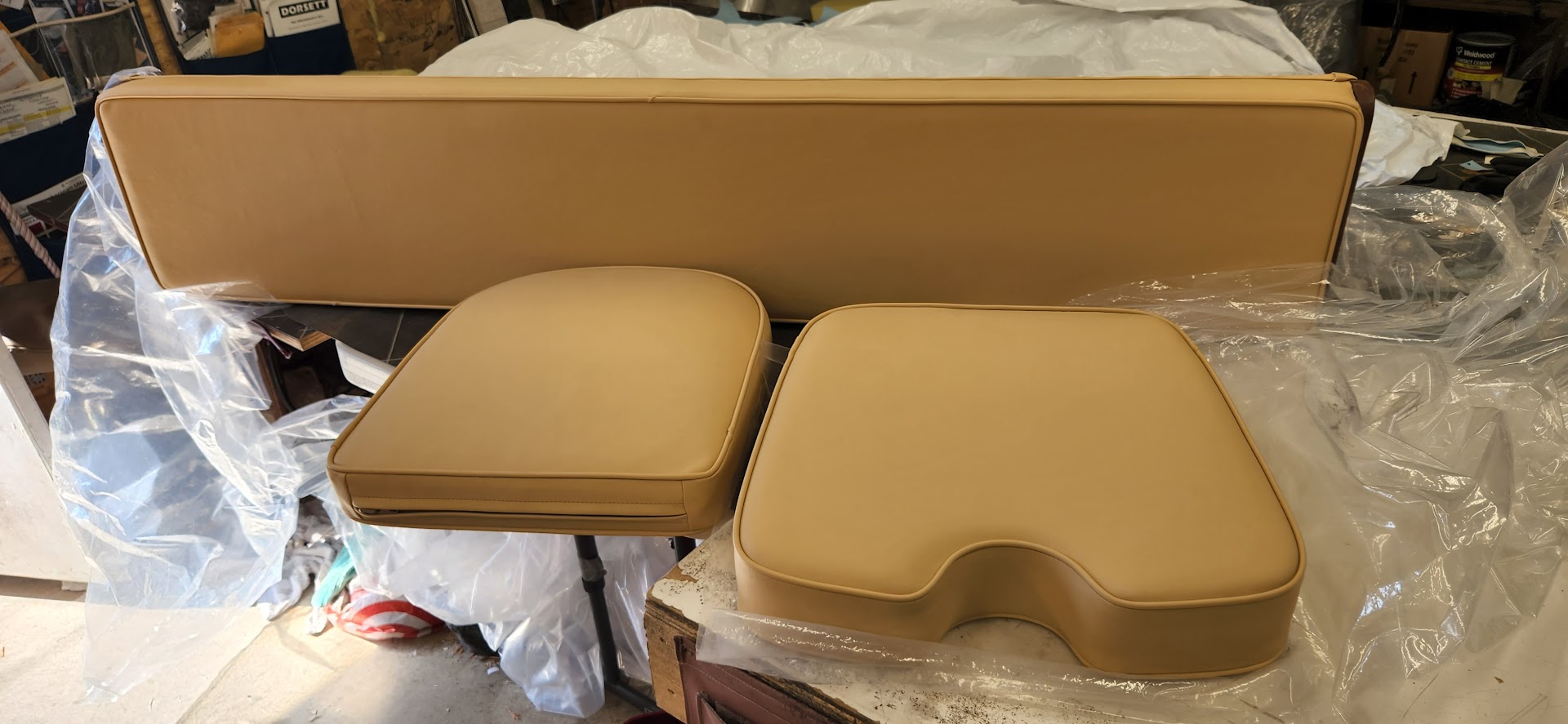 Boat Yellow Cushions
