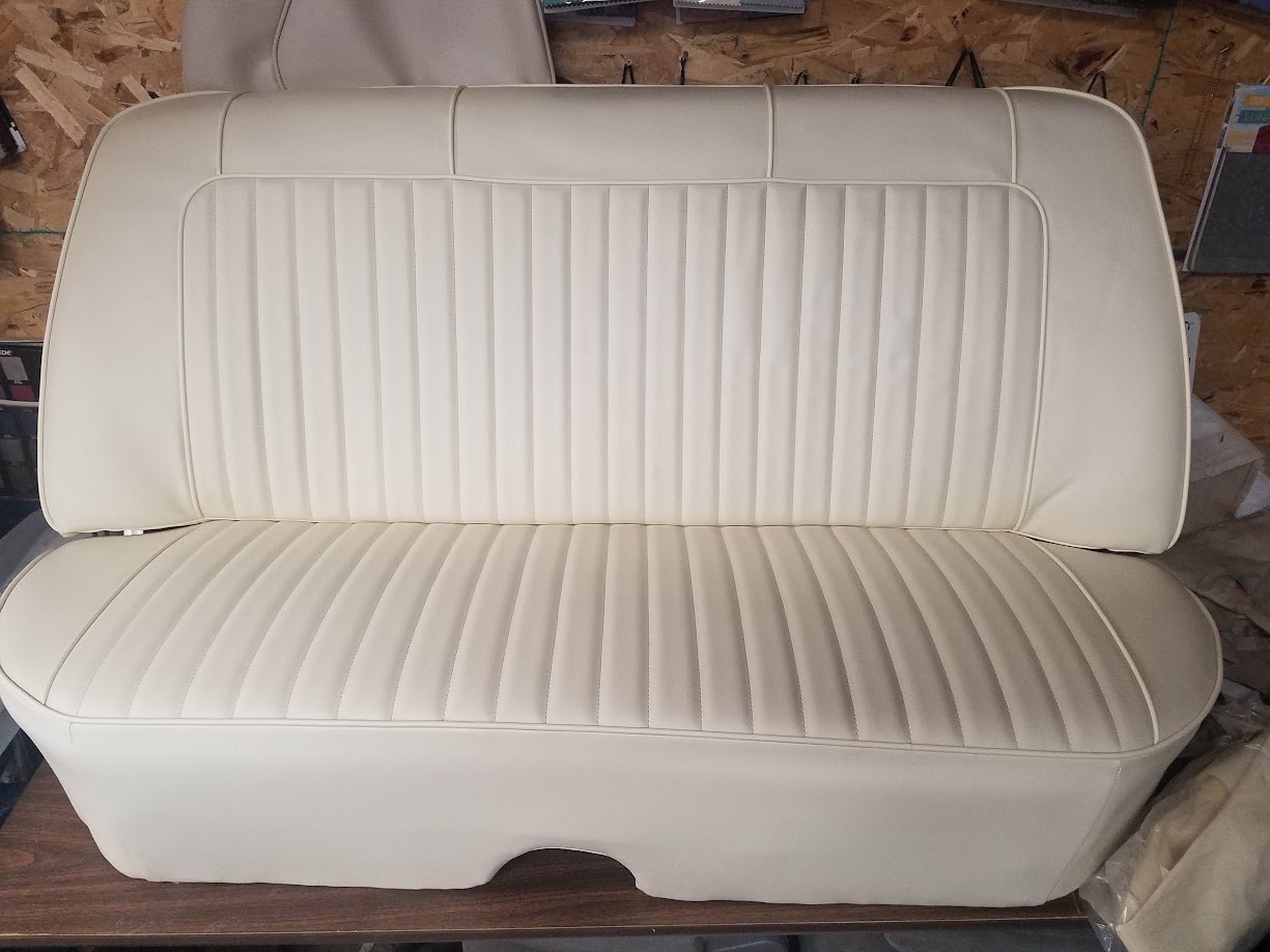 Cars Cream Bench Seat